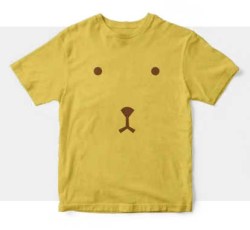tshirt bimbo cotone con orsetto